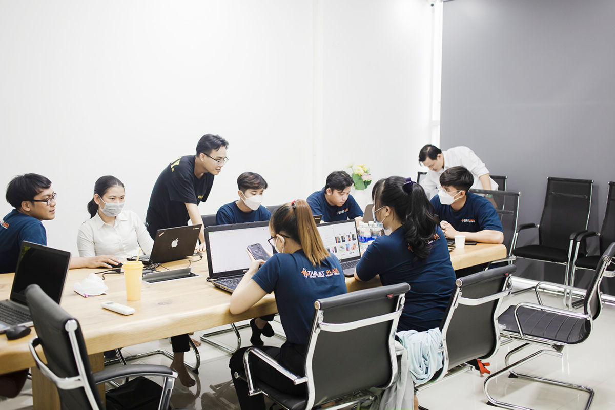 Buổi training nhân sự - Marketing team